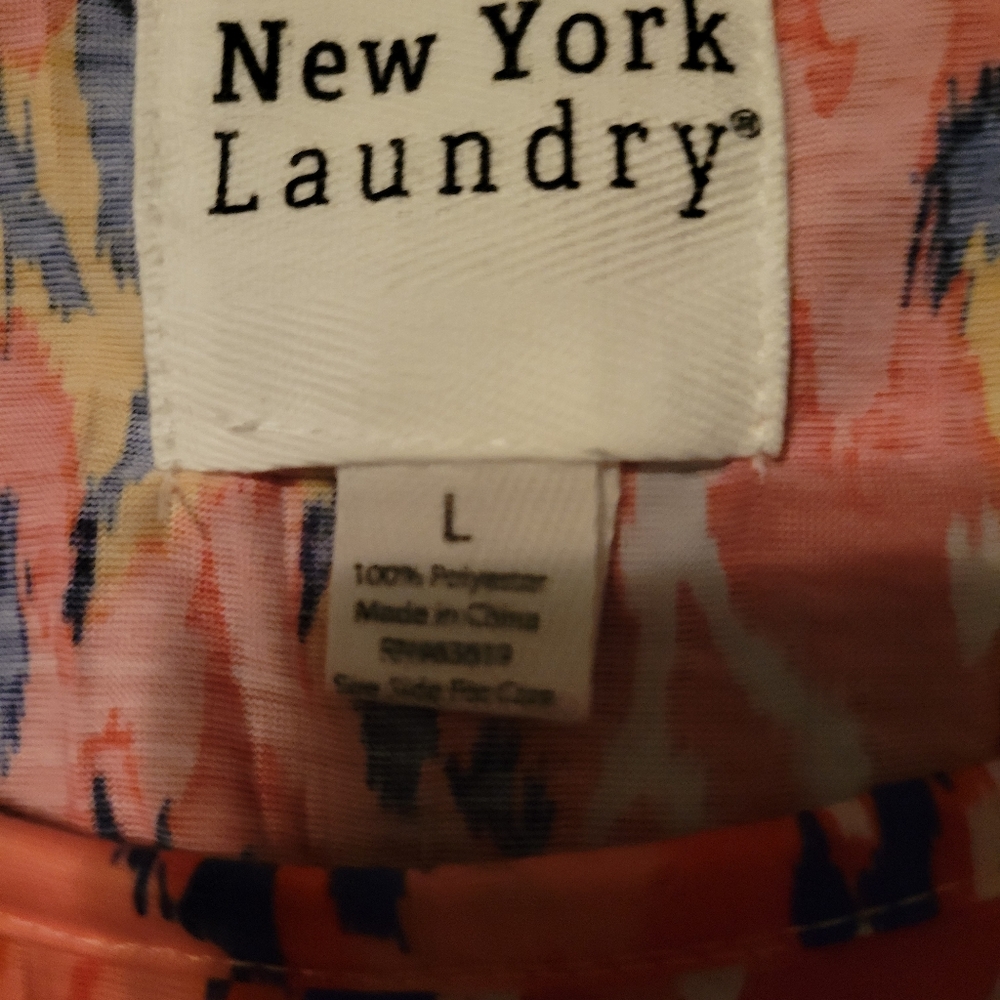 New York laundry size large shirt new with tags